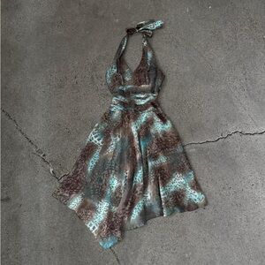 Vintage Donna Ricco Silk Fairy Dress